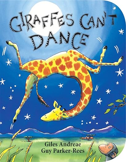 Giraffes can´t dance mejor libro en inglés para niños y bebés