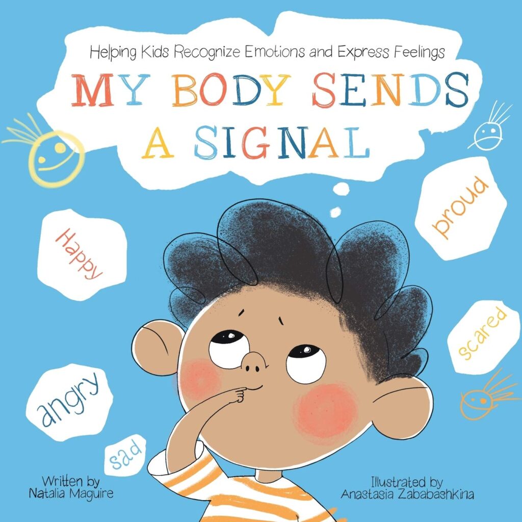 My body sends a signal mejor libro en inglés para niños y bebés