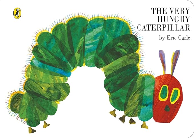 The very hungry caterpillar mejor libro en inglés para niños y bebés